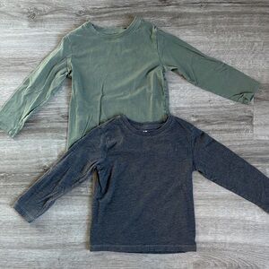 H&M toddler boys long sleeve shirts